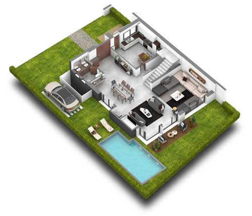 Domaine-Azur-Plans-Villa-110-RDC